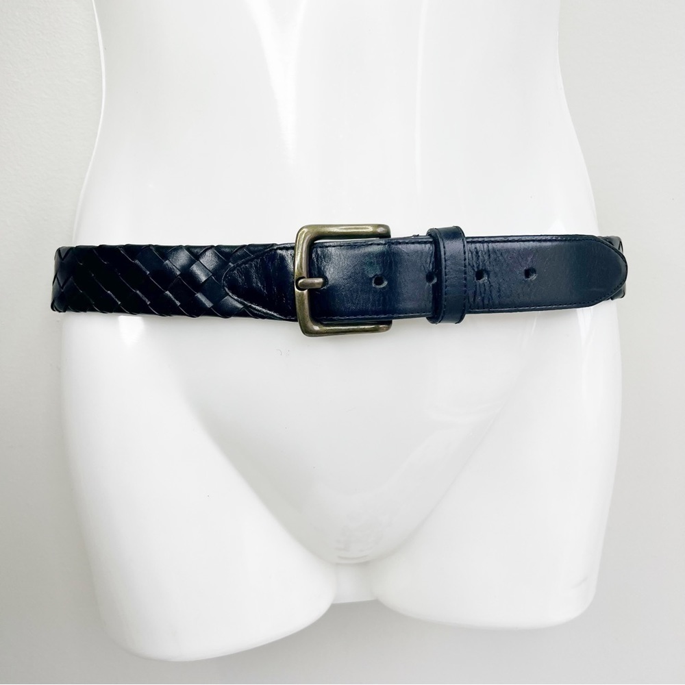 Or is Black Leather Belt Size Small